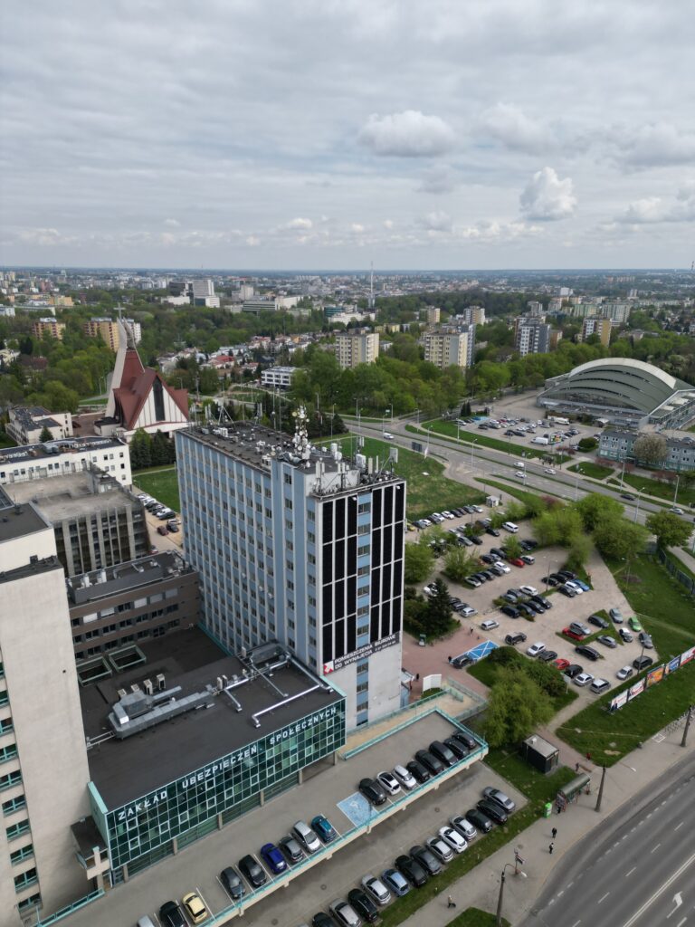 WIDOK NA PANORAMĘ LUBLINA